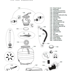Hiekkasuodatinjärjestelmä Pro Classic 300+ 250 W*Swim & Fun Sale