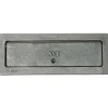 Outlet Hiiliaukonluukku 439 lyhyt saranoitu 80x270mm Takkaluukut