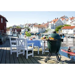 Outlet Hiiligrilli , Medium + jalusta, paistoalusta ja tuhkakaavin Kamado Grillit