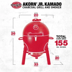 Hiiligrilli Char-Griller Akorn 14 Junior Kamado*Chargriller Sale