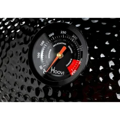 Hot Hiiligrilli Hoovi Kamado Large, grillaustelineella, musta Kamado Grillit|Hiiligrillit