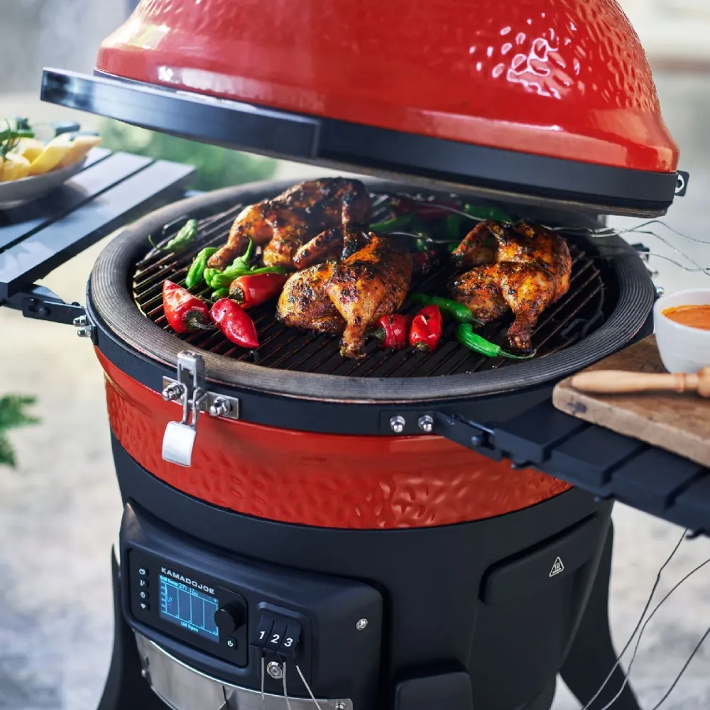 Outlet Hiiligrilli Kamado Konnected Joe, Ø49cm, digitaalinen, wifi-ohjattava Kamado Grillit|Hiiligrillit