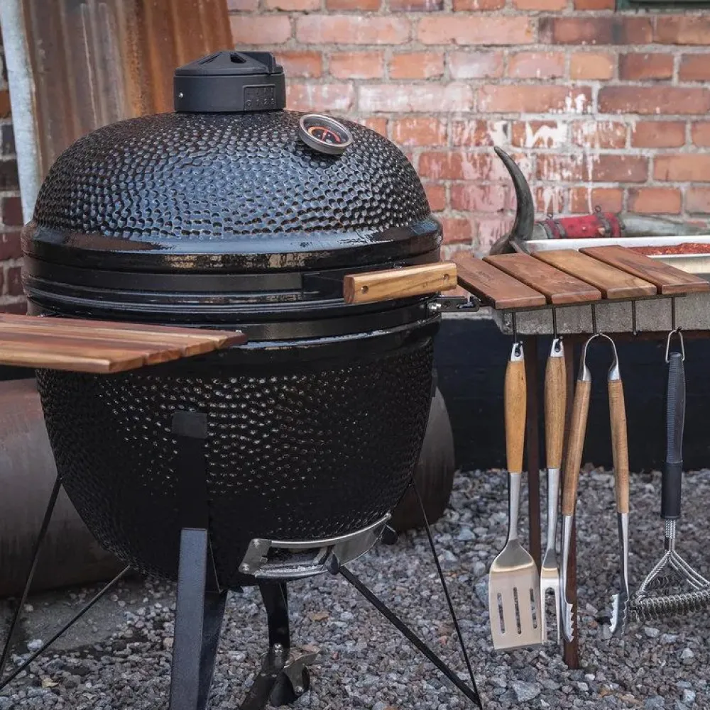 Hiiligrilli Maxi 25", musta*Kamado Sumo Outlet