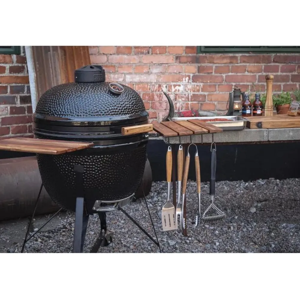Hiiligrilli Maxi 25", musta*Kamado Sumo Outlet