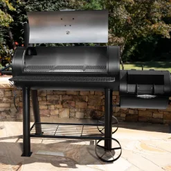 New Hiiligrilli/savustingrilli Char-Griller Competition Pro Offset Smoker Savustimet|Hiiligrillit
