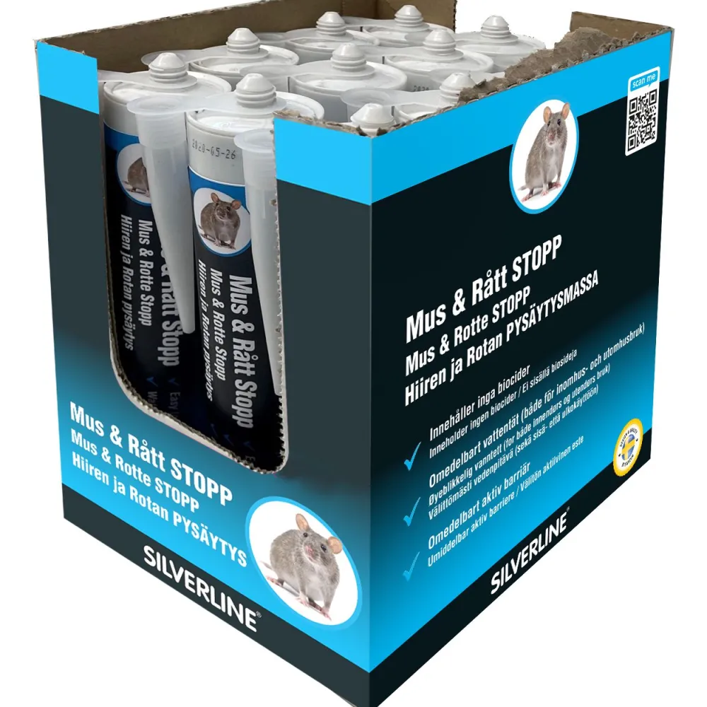 Sale Hiiren ja Rotan pysäytysmassa Silverline 300ml Kiinteistön Hoito Ja Varusteet