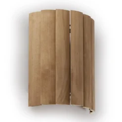 Hot Häikäisysuoja AVL6.1 330x260x122 mm AVH15-saunavalaisimille seinäasennettava haapa Saunan Seinävalot