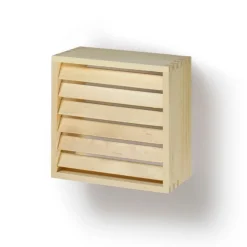 Hot Häikäisysuoja - Saunavalaisimelle AVH11, mänty 250x250x70 mm Saunan Seinävalot