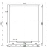 Hirsilato R Kymppi, 10m², rakomallinen*LP Garden Clearance