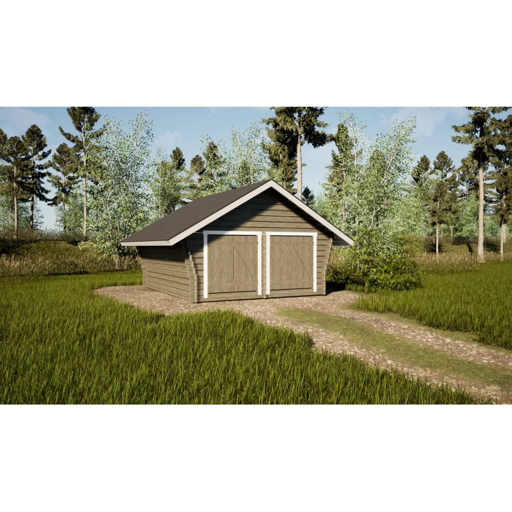 Hot Hirsilato R Tuplakymppi, 20m², rakomallinen Ulkovarastot|Rakoliiterit