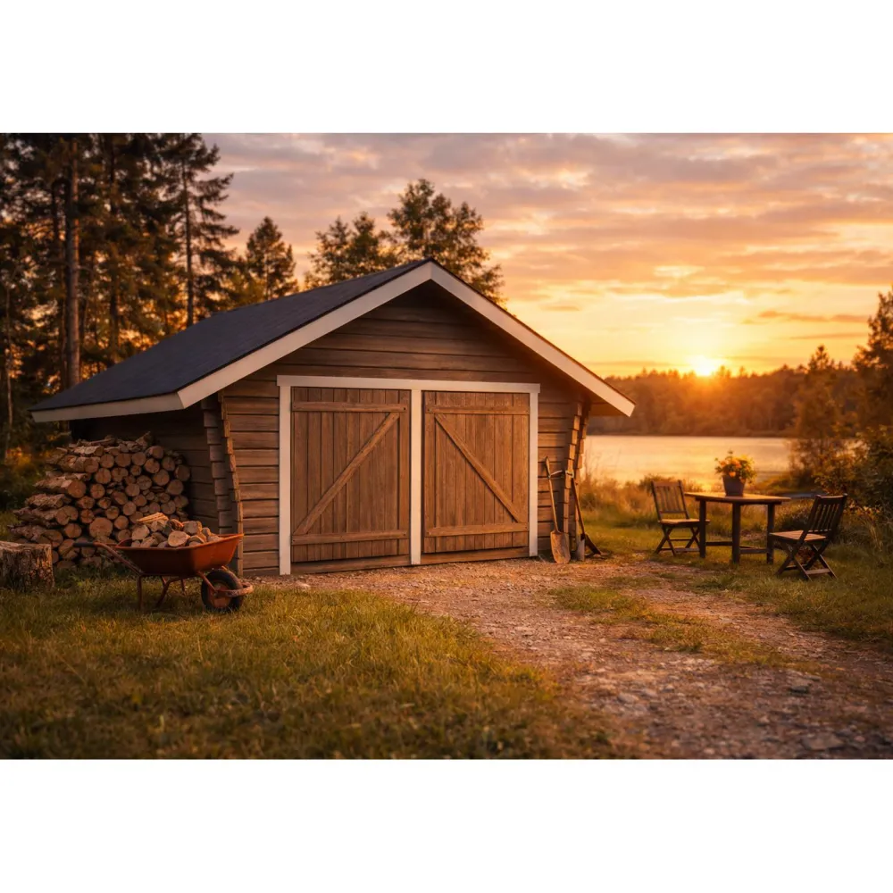 Hot Hirsilato R Tuplakymppi, 20m², rakomallinen Ulkovarastot|Rakoliiterit