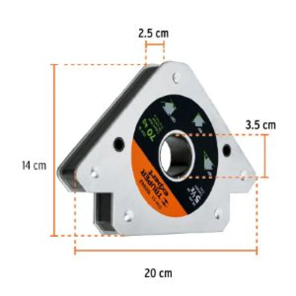 Clearance Hitsausmagneetti Expert, 122x189mm Hitsaustarvikkeet