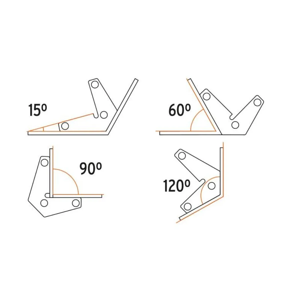 Hitsausmagneetti , 2 kpl, 2-3/4"*Truper Online