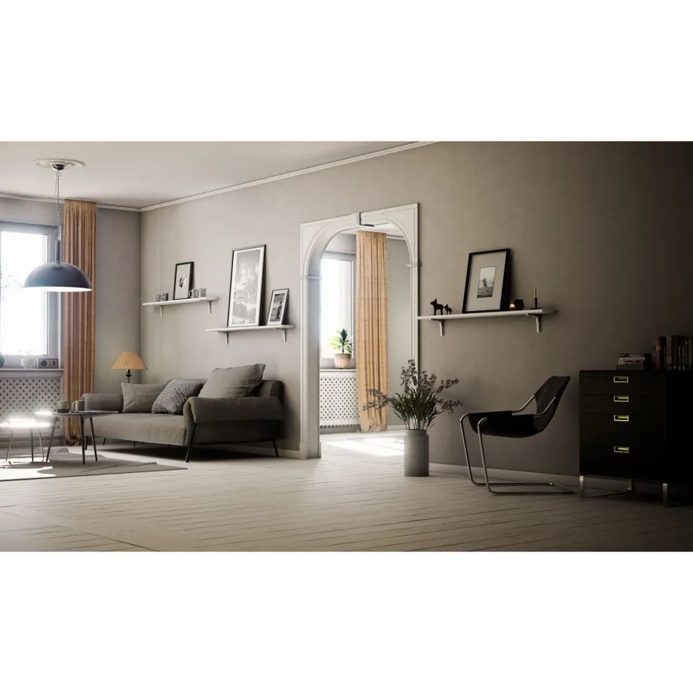 New Holvikaari Venezia 860 MDF valkoinen Holvikaaret