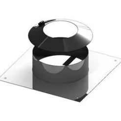 Hormisaneerausputken kansi ja myrskykaulus 100mm*Jeremias New
