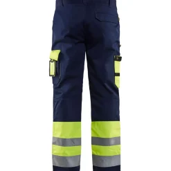Housut Highvis 1584 keltainen/sininen*Blåkläder Outlet