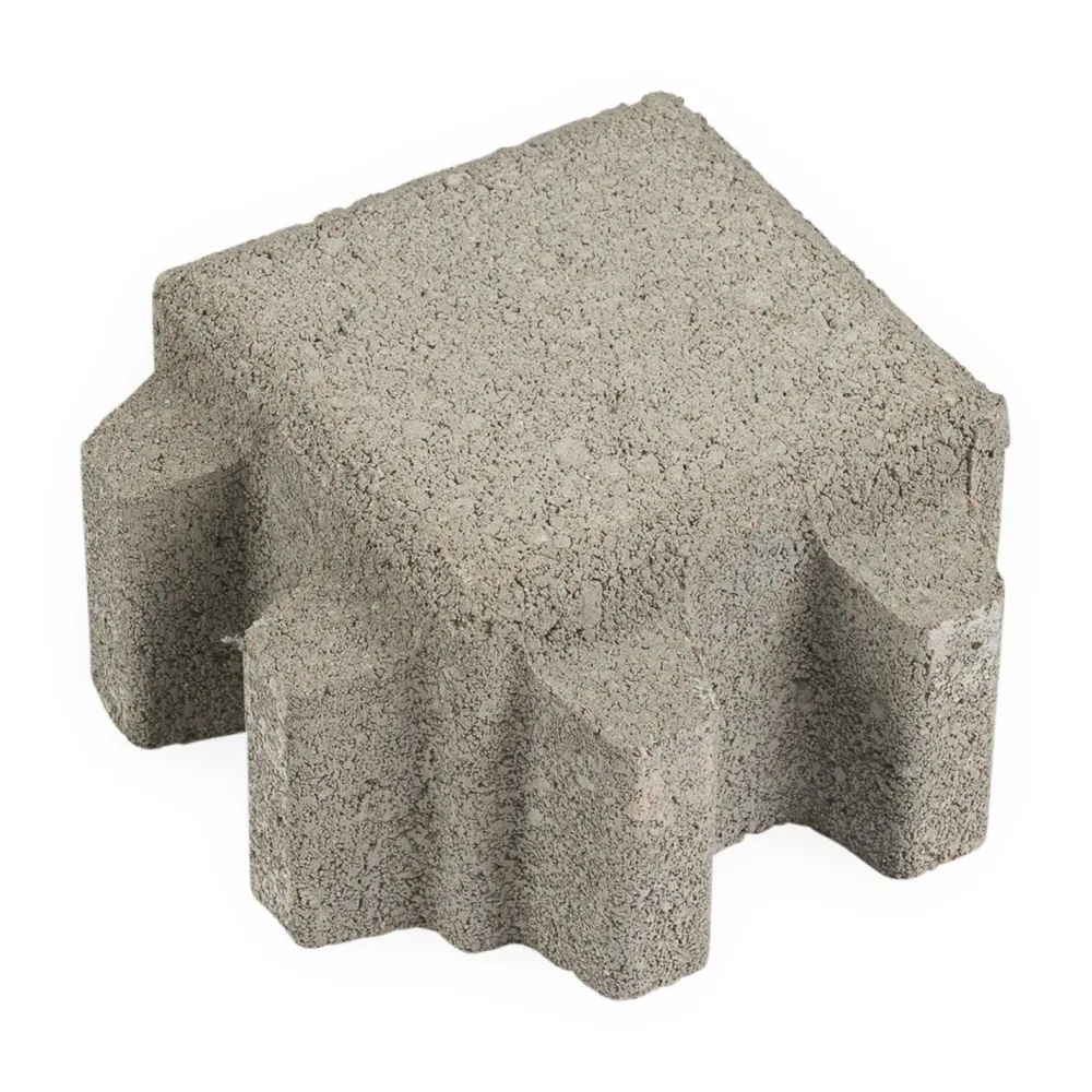 Hulevesikivi Grass 115x115x80mm harmaa*Betonilaatta New