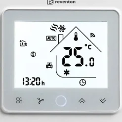 Huonetermostaatti HMI ohjelmoitava 3S lämpöpuhaltimille*Reventon Discount