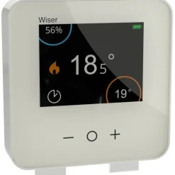 Huonetermostaatti Wiser, Zigbee 3.0, paristokäyttöinen, valkoinen*Schneider Electric Sale