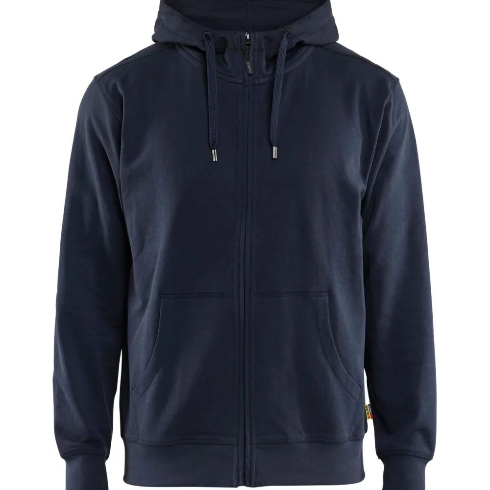 Huppari 3366-1158 vetoketjulla 100% puuvillaa*Blåkläder Outlet