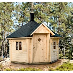 Huvimaja Kota 8-kulmainen (9,5m²)*Jalotakka Hot