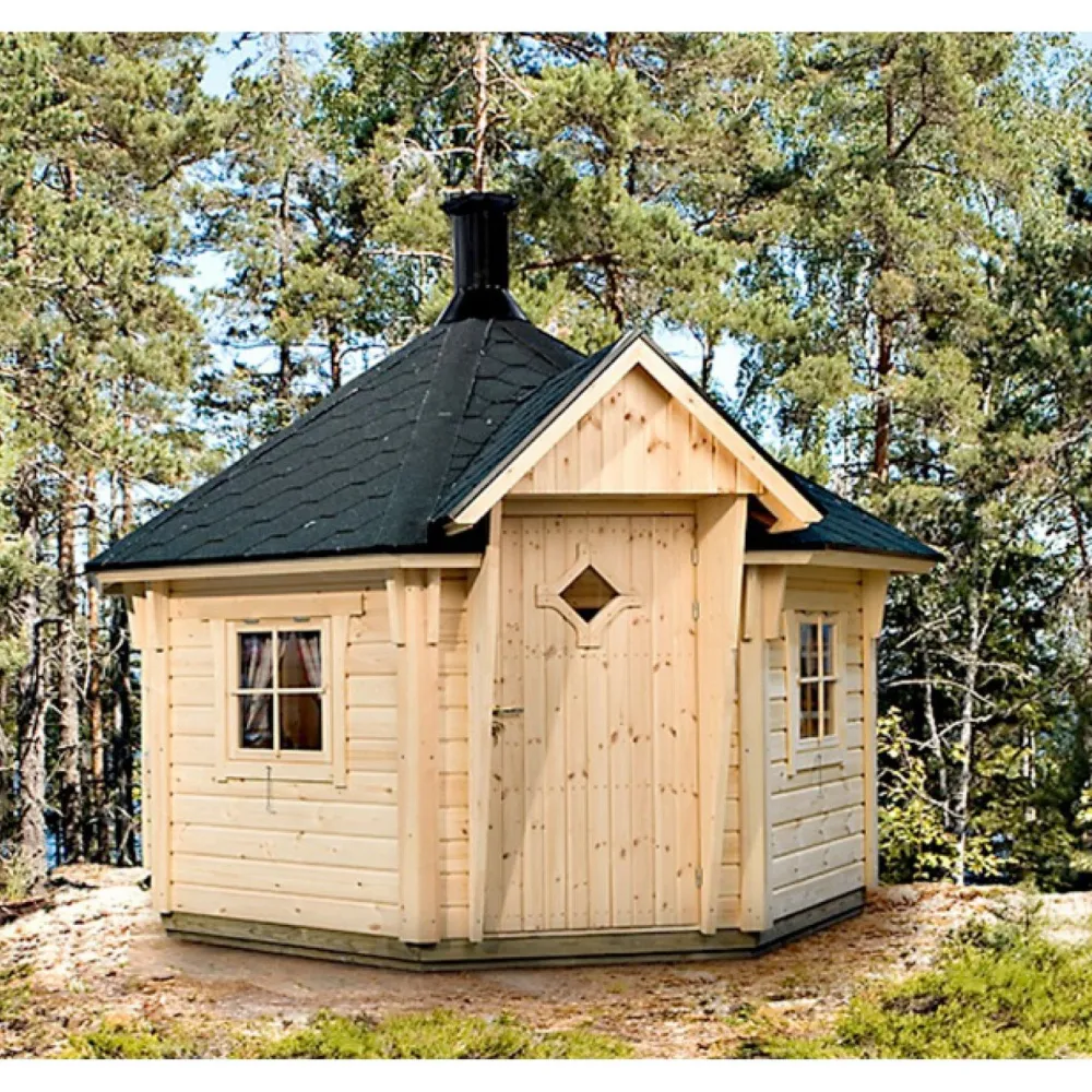 Huvimaja Kota 8-kulmainen (9,5m²)*Jalotakka Hot