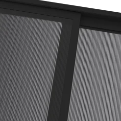 Huvimaja katolla 4x3x2,5 m alumiini ja teräs antrasiitti Paviljongit|Paviljongit