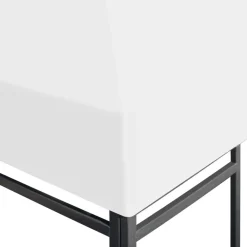 Huvimajan katto 270 g /m² 4x3 m valkoinen (12083)*FinePRICE