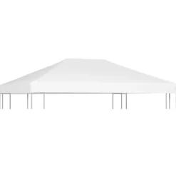 Huvimajan katto 270 g /m² 4x3 m valkoinen (12083)*FinePRICE