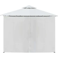 Sale Huvimaja verhoilla 600x298x270 cm 180 g/m² valkoinen Paviljongit|Paviljongit