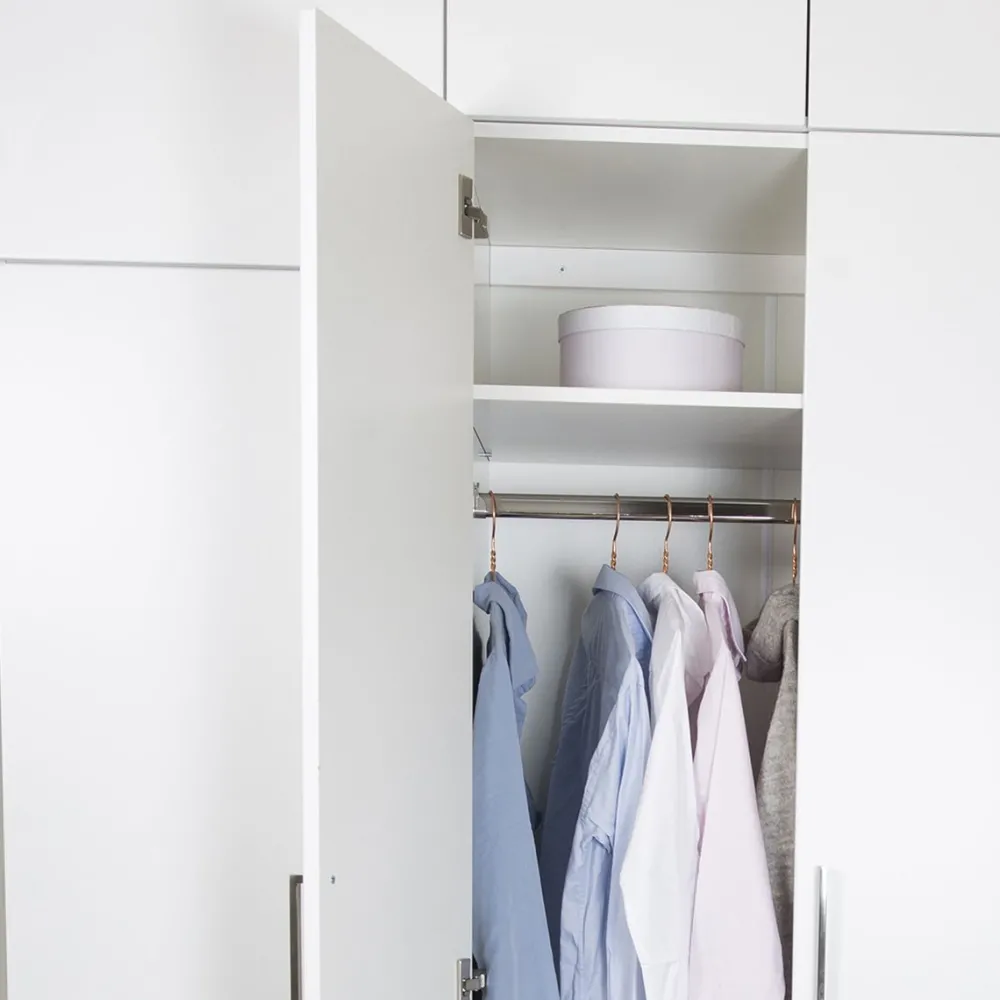 Outlet Hyllylevy Click-runkoon eri kokoja valkoinen Keittiökaapit