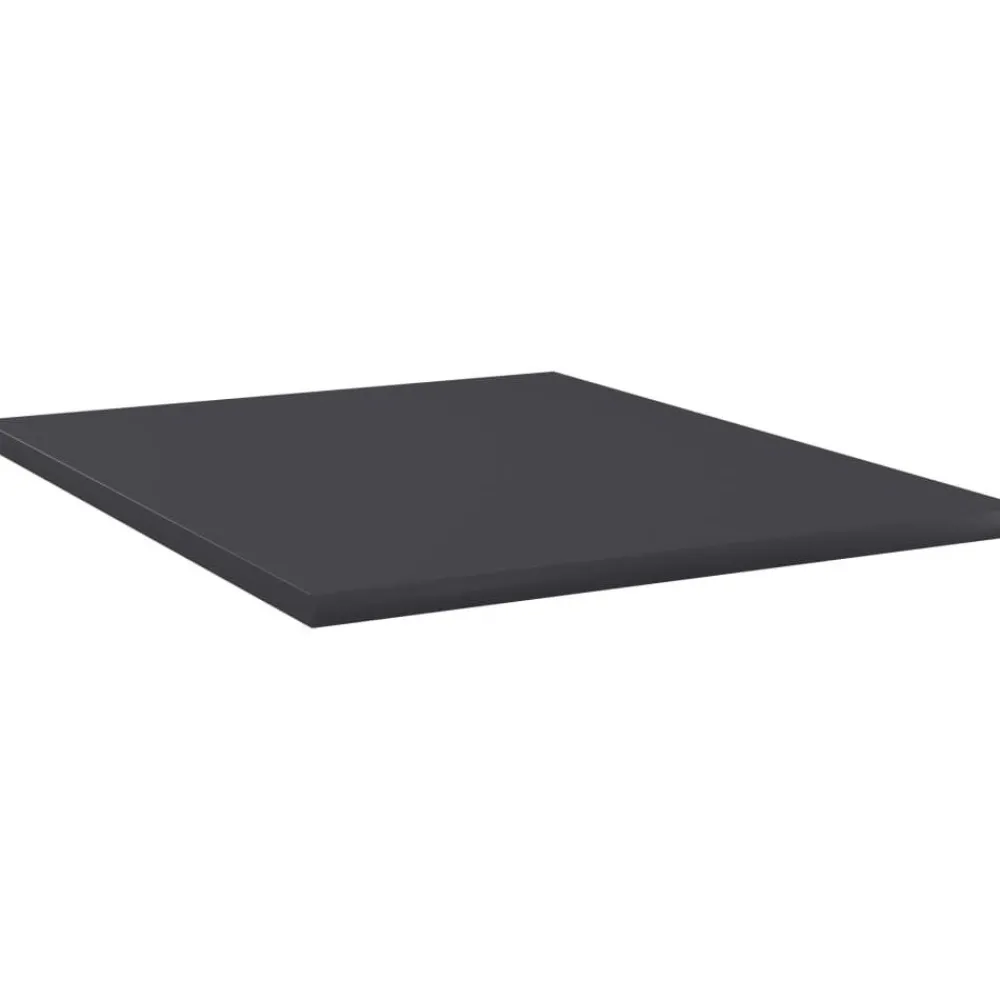 Hyllylevyt 8 kpl harmaa 40x50x1,5 cm lastulevy*FinePRICE Outlet