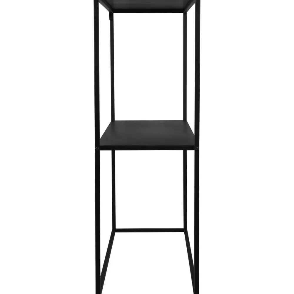 Hylly Alexis 80x80cm musta*M&M Discount