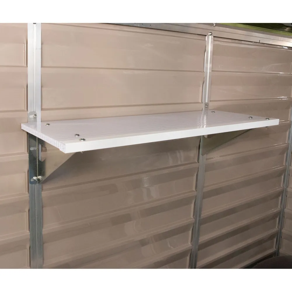 Clearance Hyllysarja Skylight-ja Rubicon-pihavarastoon Varaston Lisätarvikkeet
