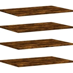 Hyllytasot 4 kpl, lastulevy, eri värejä ja kokoja (16495)*FinePRICE Outlet