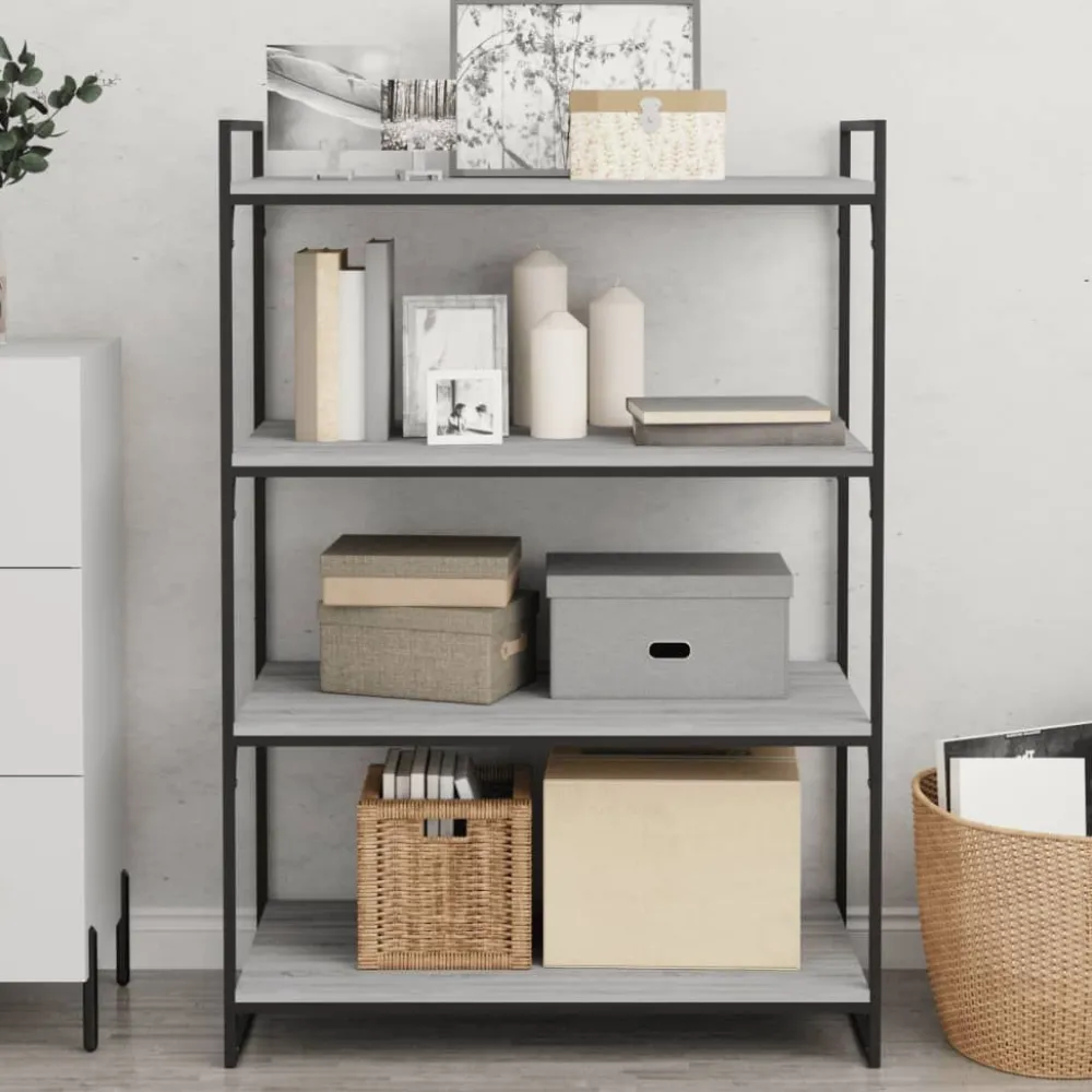 Hyllytasot 4 kpl, lastulevy, eri värejä ja kokoja (16495)*FinePRICE Outlet