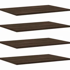 Hyllytasot 4 kpl, lastulevy, eri värejä ja kokoja (16495)*FinePRICE Outlet