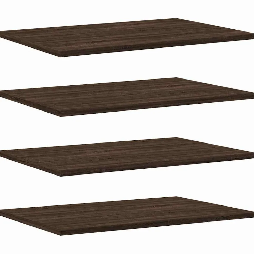 Hyllytasot 4 kpl, lastulevy, eri värejä ja kokoja (16495)*FinePRICE Outlet