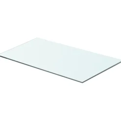 Clearance Hyllyt 2 kpl, kirkas lasi, 60x30 cm Hyllyt