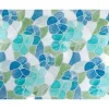Ikkunakalvo 346-0213, 0.45x2m, Lisboa kohokuvioitu, graafinen/geometrinen, sininen Sisustusmuovit
