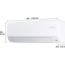 Ilmalämpöpumppu Bosch Climate 6102i, valkoinen, WiFi*Bosch Home Comfort Sale