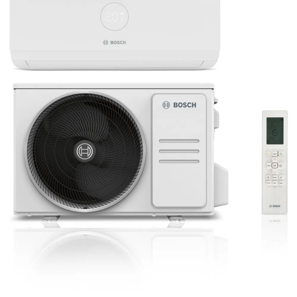 Ilmalämpöpumppu jäähdytyskäyttöön Bosch Climate 3000i W 35 E, 3.5kW*Bosch Home Comfort Outlet