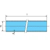 Ilmastointiputki 125 x 3000*Uponor Outlet