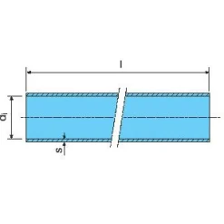 Ilmastointiputki 125 x 3000*Uponor Outlet