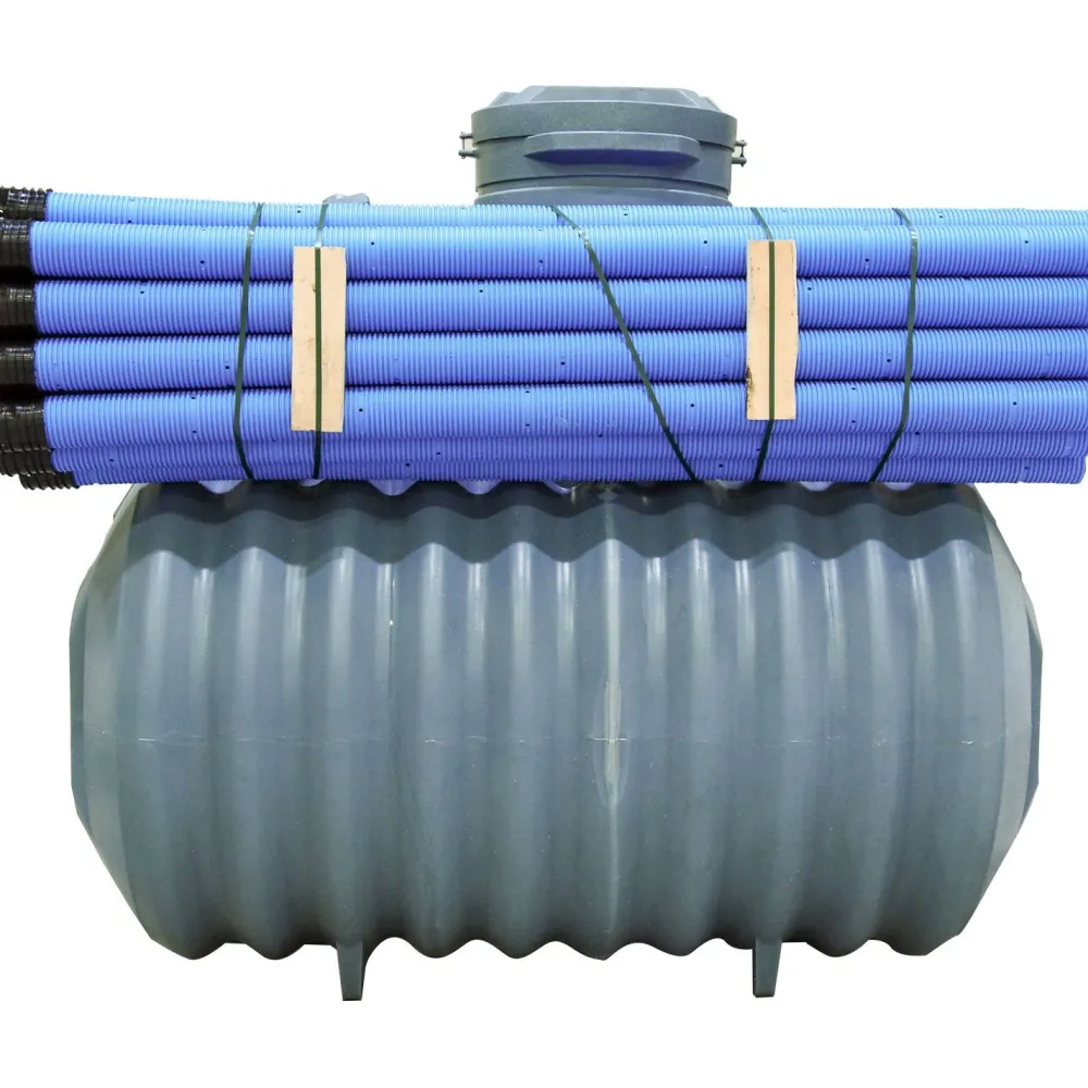Imeytysputkipaketti 2m³, 3-osainen, 1–5 hengen kaikille jätevesille*Vestelli Discount