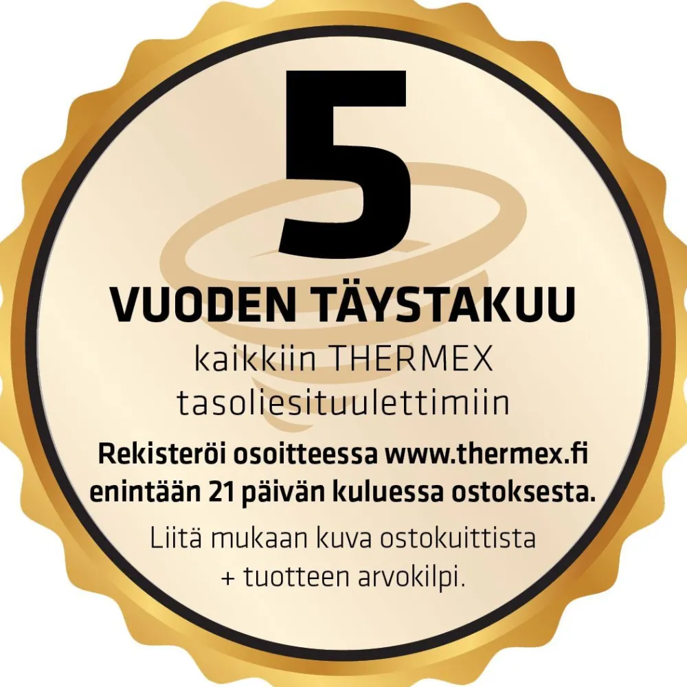 Induktiotaso liesituulettimella Typhoon II Flex Zone, 800mm, musta, omalla moottorilla*Thermex Online
