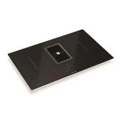 Outlet Induktiotaso liesituulettimella Galileo Smart omalla moottorilla 83cm musta Keittotasot Liesituulettimella