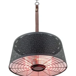 Infralämmitin Sunred Dark Smart Moderna Artix Hanging, IP44, 2000W, musta*Pistesarjat Outlet