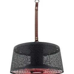 Infralämmitin Sunred Dark Smart Moderna Artix Hanging, IP44, 2000W, musta*Pistesarjat Outlet