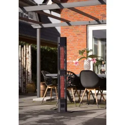 Best Infralämmitin Sunred Dark Valencia Lounge, IP55, 3000W, musta Terassilämmittimet
